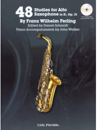 Franz Wilhelm Ferling: 48 Studies For Alto Saxophone In E Flat Op.31 (noty na altsaxofon)