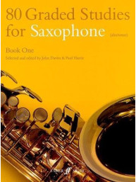 80 Graded Studies For Saxophone Book One (noty na altsaxofon, tenorsaxofon)