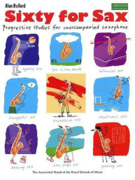 Alan Bullard: Sixty For Sax (noty na altsaxofon, tenorsaxofon)