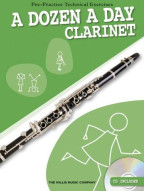 A Dozen A Day - Clarinet (noty na klarinet) (+audio)