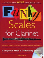 Funky Scales For Clarinet Grades 1-3 (noty na klarinet) (+audio)