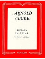 Arnold Cooke: Sonata In B Flat For Clarinet And Piano (noty na klarinet, klavír)