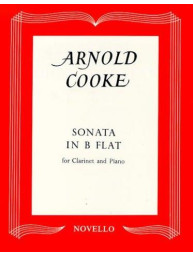 Arnold Cooke: Sonata In B Flat For Clarinet And Piano (noty na klarinet, klavír)