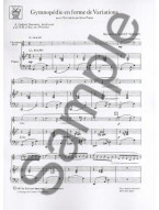 Bernard De Saint-Vaulry: Gymnopédie En Forme De Variations (noty na klarinet, klavír)