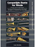Larry Clark: Compatible Duets For Winds - Clarinet/Trumpet/T.C. Euphonium/Tenor Saxophone (noty na klarinet, trubku, eufonium, tenorsaxofon)