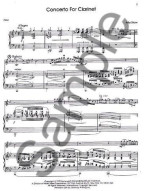 Artie Shaw: Concerto For Clarinet (noty na klarinet, klavír)