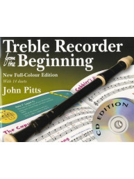 John Pitts: Treble Recorder From The Beginning (Revised Full-Colour Edition) (noty na zobcovou flétnu) (+audio)