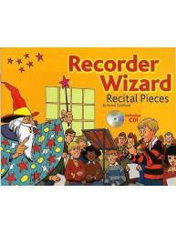 Recorder Wizard Recital Pieces: Pupil's Book (noty na zobcovou flétnu) (+audio)