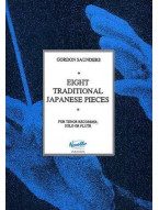 Gordon Saunders: Eight Traditional Japanese Pieces (noty na zobcovou flétnu)