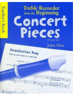 Treble Recorder From The Beginning - Concert Pieces (Teacher's Book) (noty na zobcovou flétnu, klavír)