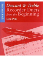 Recorder Duets From The Beginning: Descant And Treble Teacher's Book (noty na zobcovou flétnu, klavír)