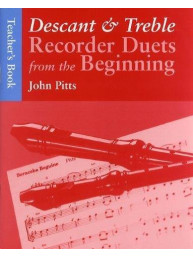 Recorder Duets From The Beginning: Descant And Treble Teacher's Book (noty na zobcovou flétnu, klavír)