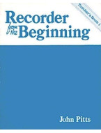 Recorder From The Beginning: Teacher’s Book 1 (Classic Edition) (noty na zobcovou flétnu, klavír)
