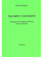 Edward Gregson: Concerto For Trumpet (noty na trubku, klavír)