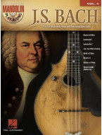 Mandolin Play-Along 4: J.S. Bach (noty, tabulatury na mandolínu) (+audio)