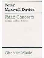 Peter Maxwell Davies: Piano Concerto (2 Piano Score) (noty na čtyřruční klavír)