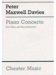 Peter Maxwell Davies: Piano Concerto (2 Piano Score) (noty na čtyřruční klavír)