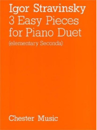 Igor Stravinskij: Three Easy Pieces (noty na čtyřruční klavír)