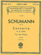 Robert Schumann: Piano Concerto In A Minor Op.54 (Two Piano Score) (noty na čtyřruční klavír)
