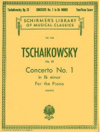 Petr Iljič Čajkovskijy: Piano Concerto No.1 In B Flat Minor Op.23 (2 Piano Score) (noty na čtyřruční klavír)