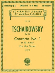Petr Iljič Čajkovskijy: Piano Concerto No.1 In B Flat Minor Op.23 (2 Piano Score) (noty na čtyřruční klavír)