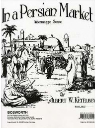 Albert Ketelbey: In A Persian Market (Piano Duet) (noty na čtyřruční klavír)