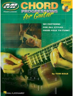 Tom Kolb: Chord Progressions For Guitar (noty, tabulatury na kytaru) (+audio)