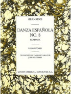 Granados Danza Espanola No.8 (noty na kytaru)