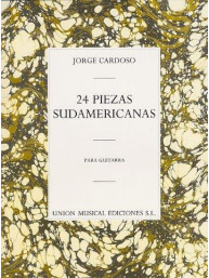 Jorge Cardoso: 24 Piezas Sudamericanas (noty na kytaru)
