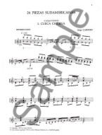 Jorge Cardoso: 24 Piezas Sudamericanas (noty na kytaru)