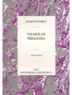 Rodrigo: Pajaros De Primavera Para Guitarra (noty na kytaru)