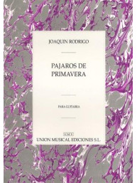 Rodrigo: Pajaros De Primavera Para Guitarra (noty na kytaru)