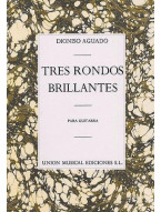 Aguado, D Tres Rondos Brillantes Guitar (noty na kytaru)