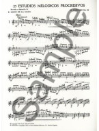 Carcassi: Twenty-five Estudios Progresivos (noty na kytaru)