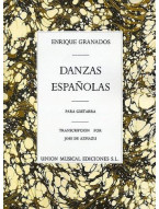 Enrique Granados: Danzas Espanolas Complete For Guitar (noty na kytaru)
