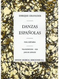Enrique Granados: Danzas Espanolas Complete For Guitar (noty na kytaru)