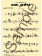 Enrique Granados: Danzas Espanolas Complete For Guitar (noty na kytaru)