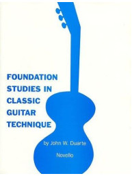 Duarte Foundation Studies In Classic Guitar Technique (noty na kytaru)