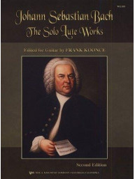 Johann Sebastian Bach: Solo Lute Works Arranged For Guitar (noty na kytaru)