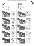 Picture Chord Encyclopedia For Left-Handed Guitarists (akordy na kytaru)