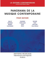 Rafaël Andia: Panorama De La Musique Contemporaine (noty na kytaru)