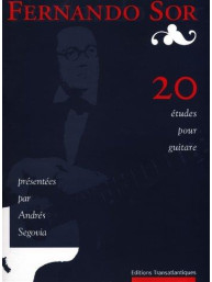 Fernando Sor: 20 Études (noty na kytaru)