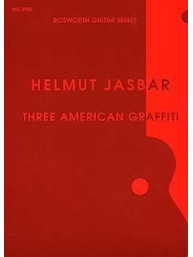 Helmut Jasbar: Three American Graffiti (noty na kytaru)