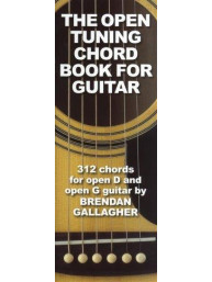 Brendan Gallagher: The Open Tuning Chord Book For Guitar (akordy na kytaru)