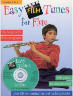 Easy Film Tunes For Flute (noty na příčnou flétnu, klavír) (+audio)
