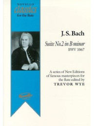 J.S.Bach: Suite No.2 In B Minor BWV 1067 (noty na příčnou flétnu, klavír)