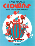 Paul Harris: Clowns (noty na příčnou flétnu, klavír)