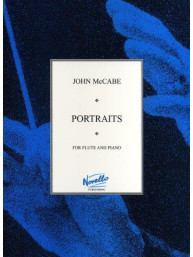 John McCabe: Portraits For Flute And Piano (noty na příčnou flétnu, klavír)
