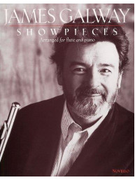 James Galway: Showpieces (noty na příčnou flétnu, klavír)
