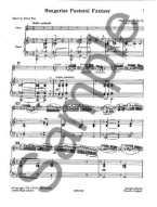 Franz Doppler: Hungarian Pastoral Fantasy Op.26 (noty na příčnou flétnu, klavír)